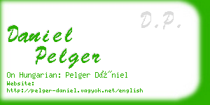 daniel pelger business card